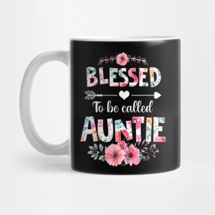 Blessed To Be Called Auntie Aunt Mothers Day Mug